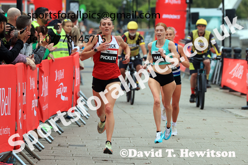 Elite Womens 5k, AJ Bell Great North 5k. Photo: David T. Hewitson/Sports for All Pics